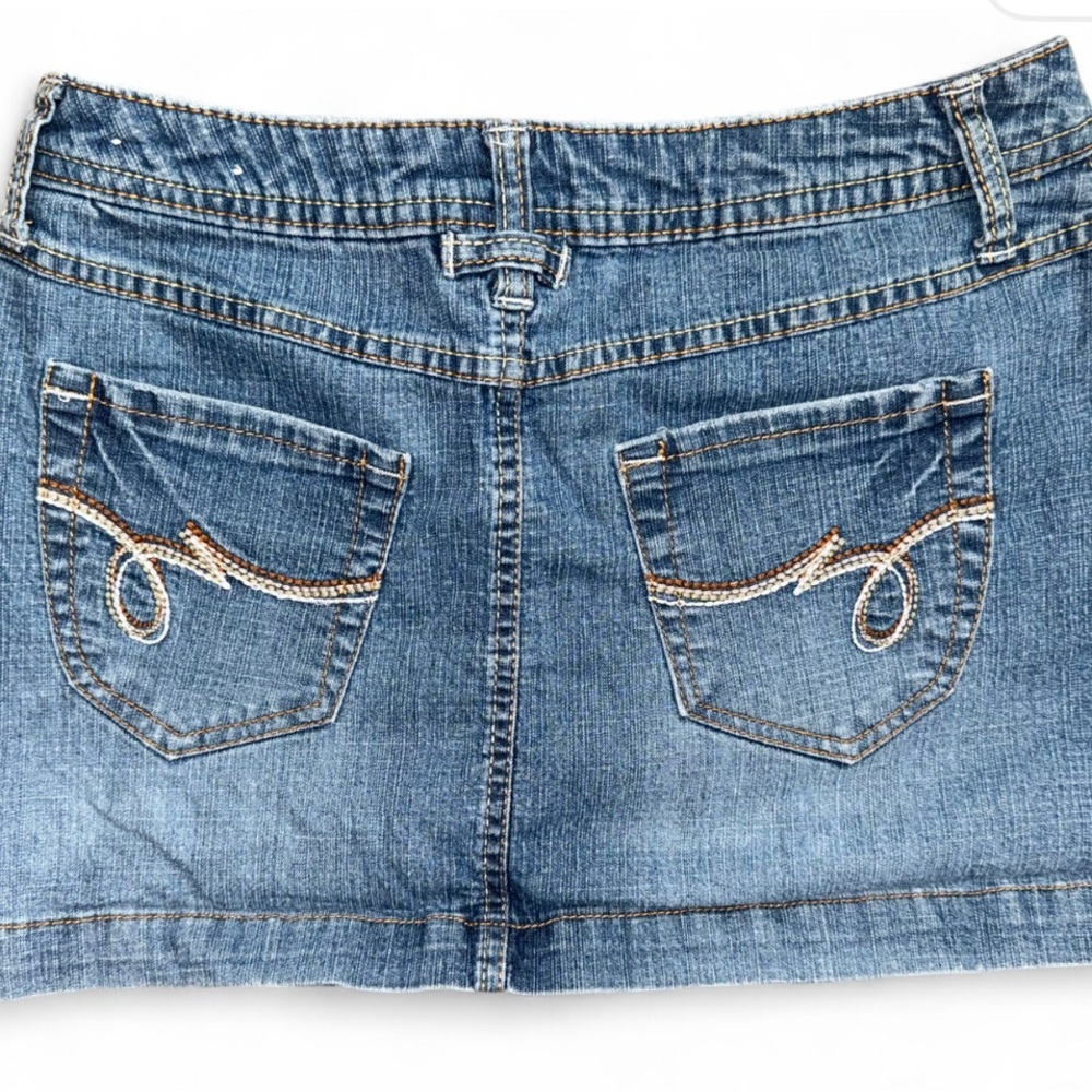 Denim Blue Women's Skirt - Picture 3 of 4
